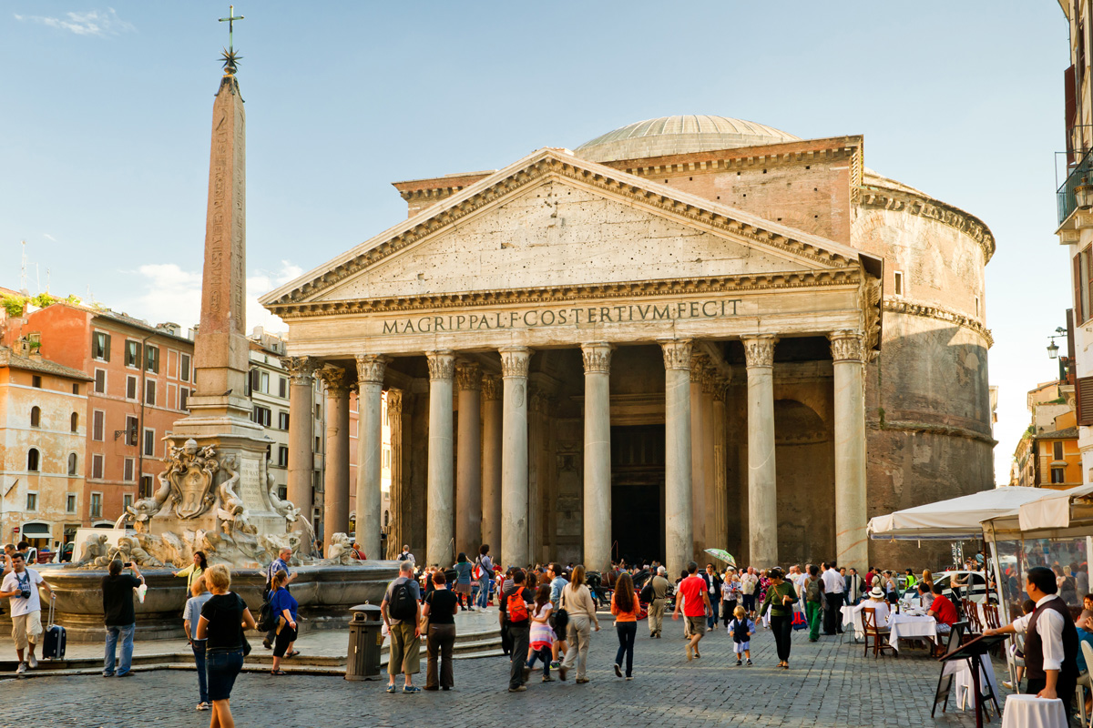 The Pantheon, Roman monument in central Rome, Italy  ExpatExplore_Rome_Pantheon