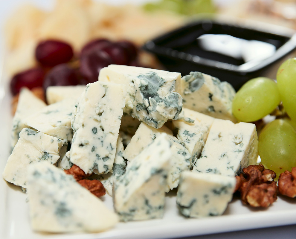 Blue Cheese. French cheeses are split into three very distinct types: soft, blue and pressed cheeses.