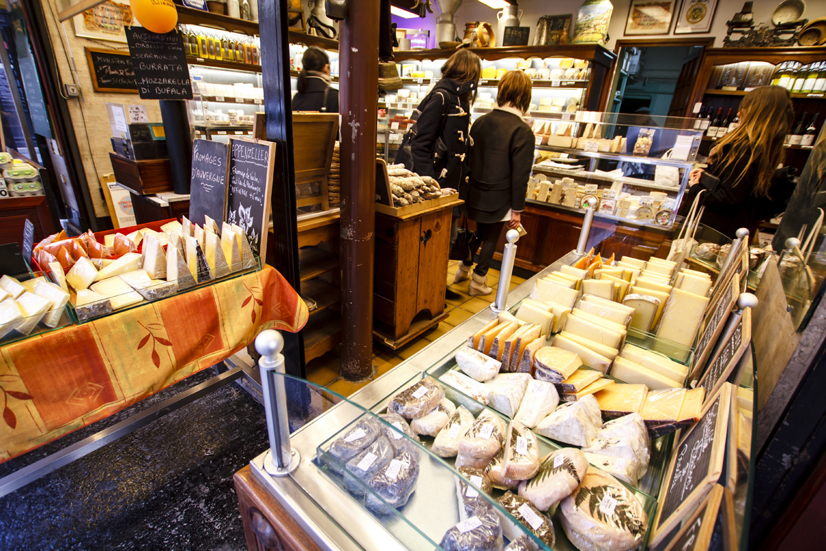 A true French Fromagerie (cheese shop). 