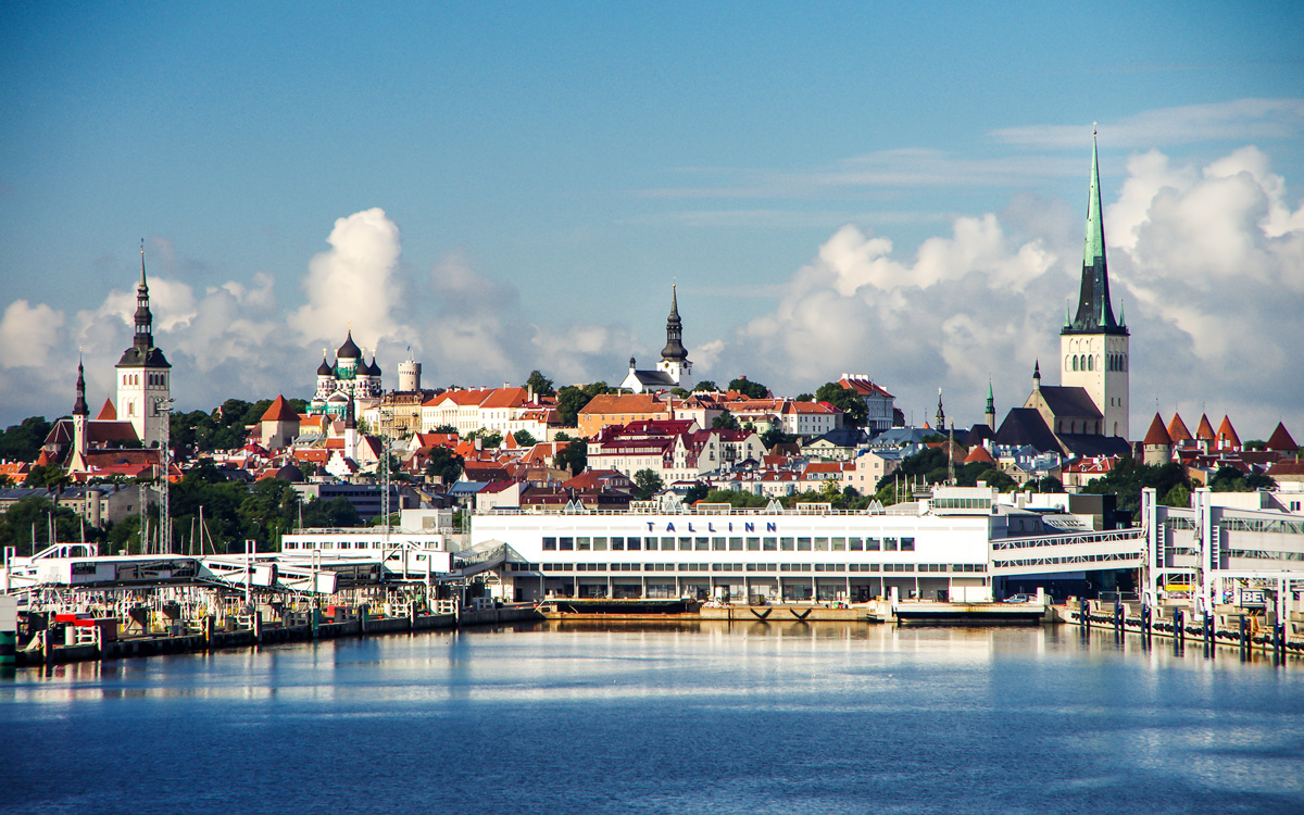 Ferry boat terminal, Tallinn. 