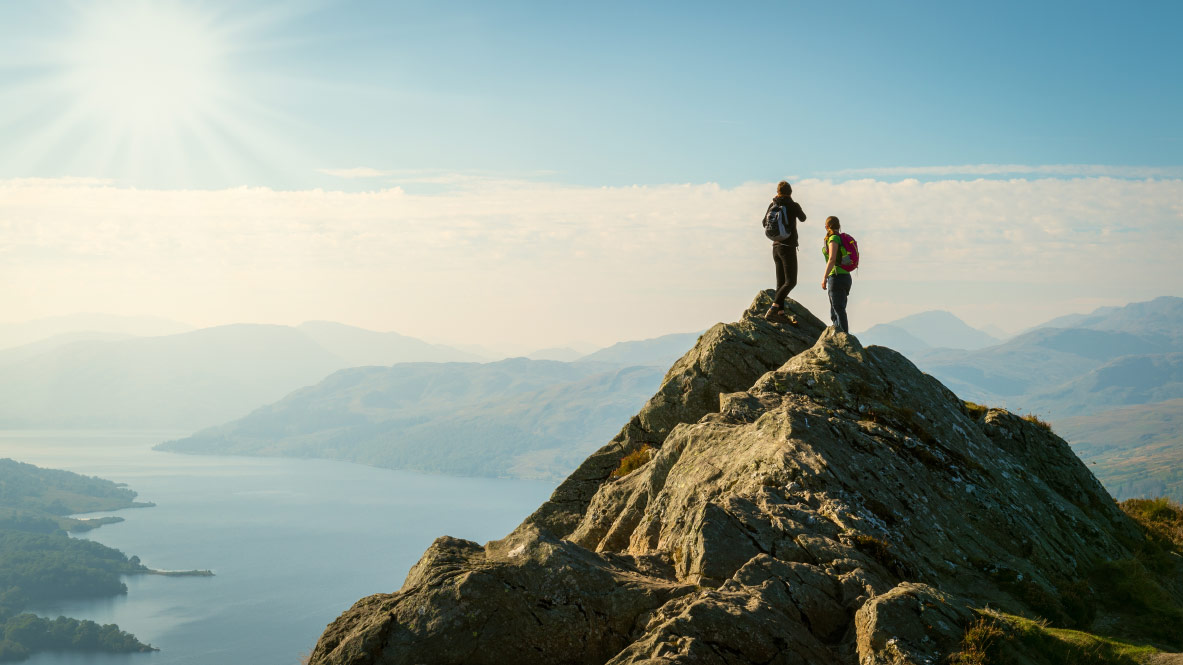 Hiking Scotland, adrenaline activities Europe