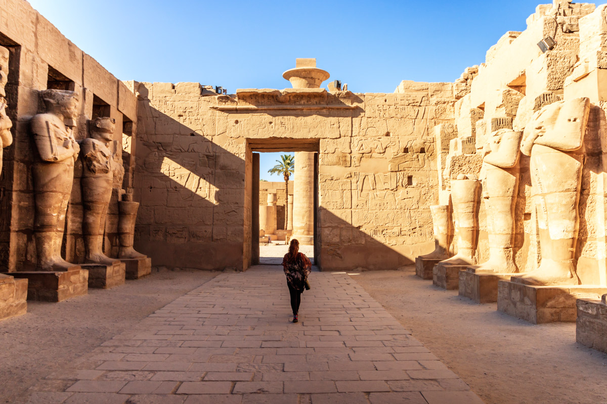 Ruins, Karnak Temple, Luxor, Egypt