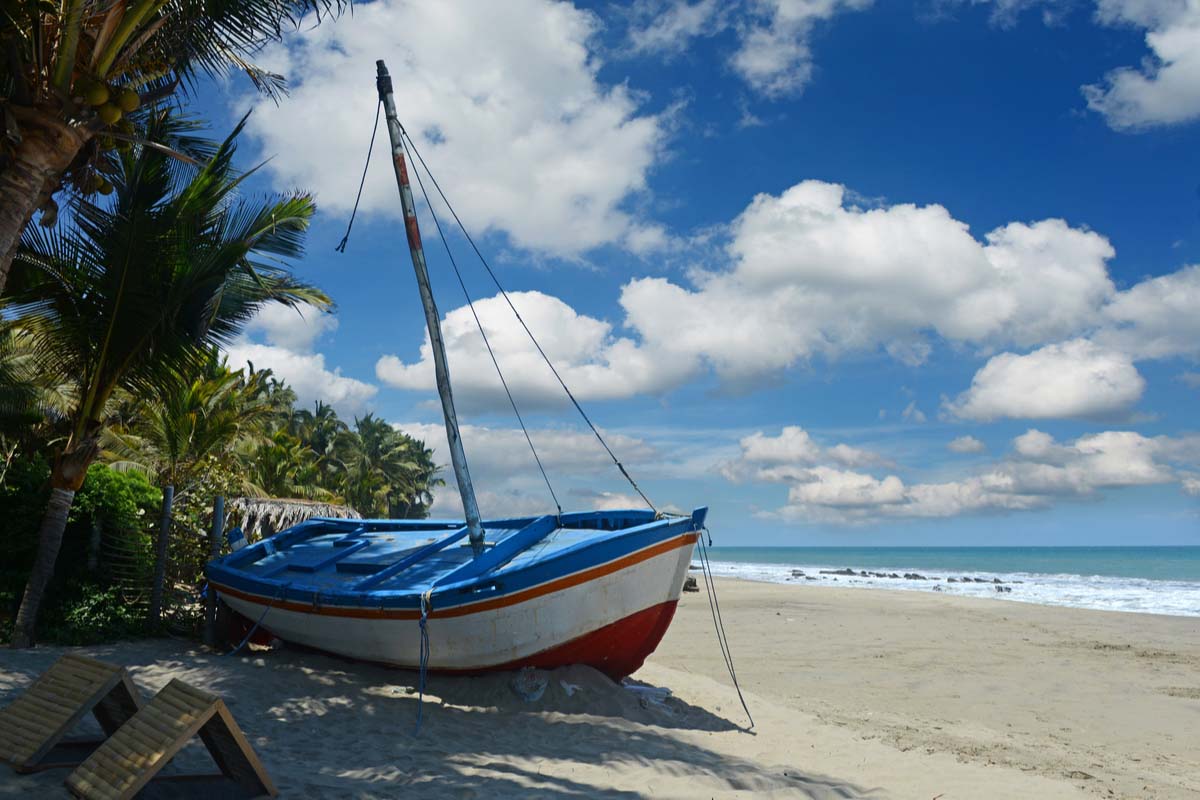 Mancora beach in Peru