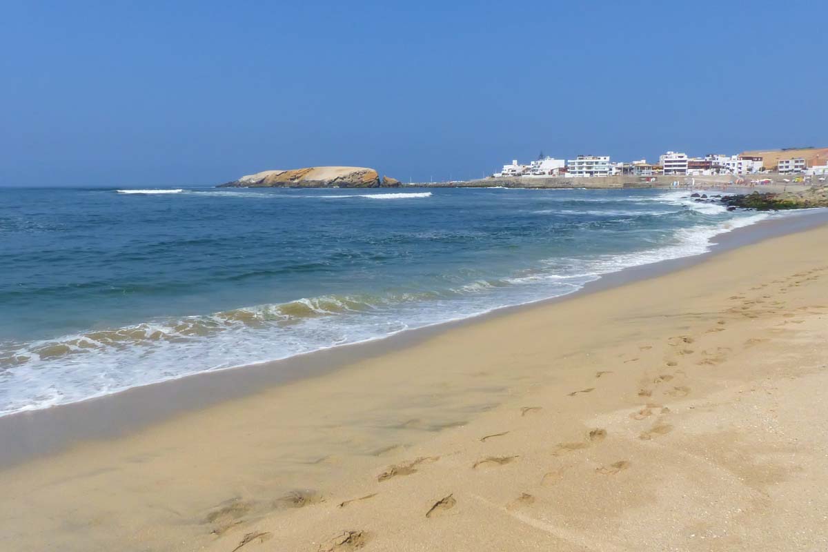 Punta Hermosa Beach Town of Colombia