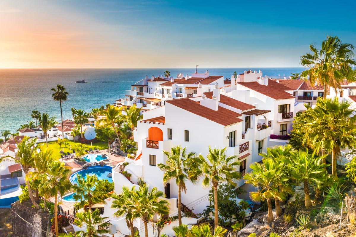 Warmest Places in Spain - Puerto de Santiago City, Canary Islands