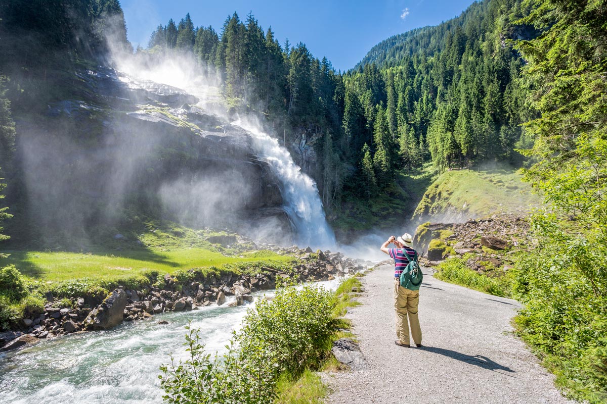 The Krimml Waterfalls, Salzburg, places to visit in Austria