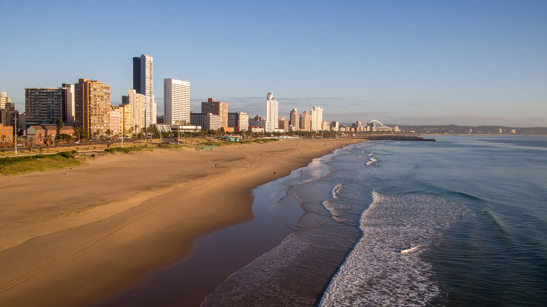 Durban, beach