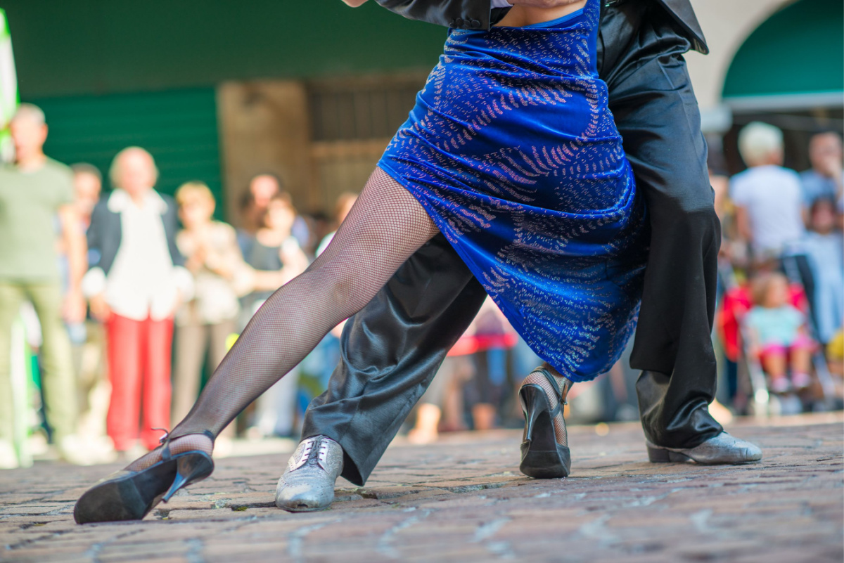Tango dancers Buenos Aires Argentina