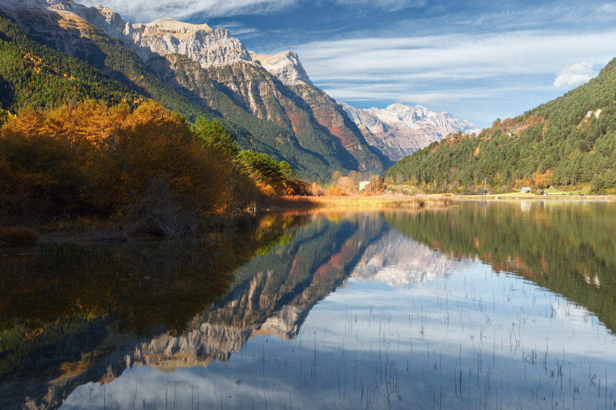 Mountain views Ordesa Spain Europe National Parks
