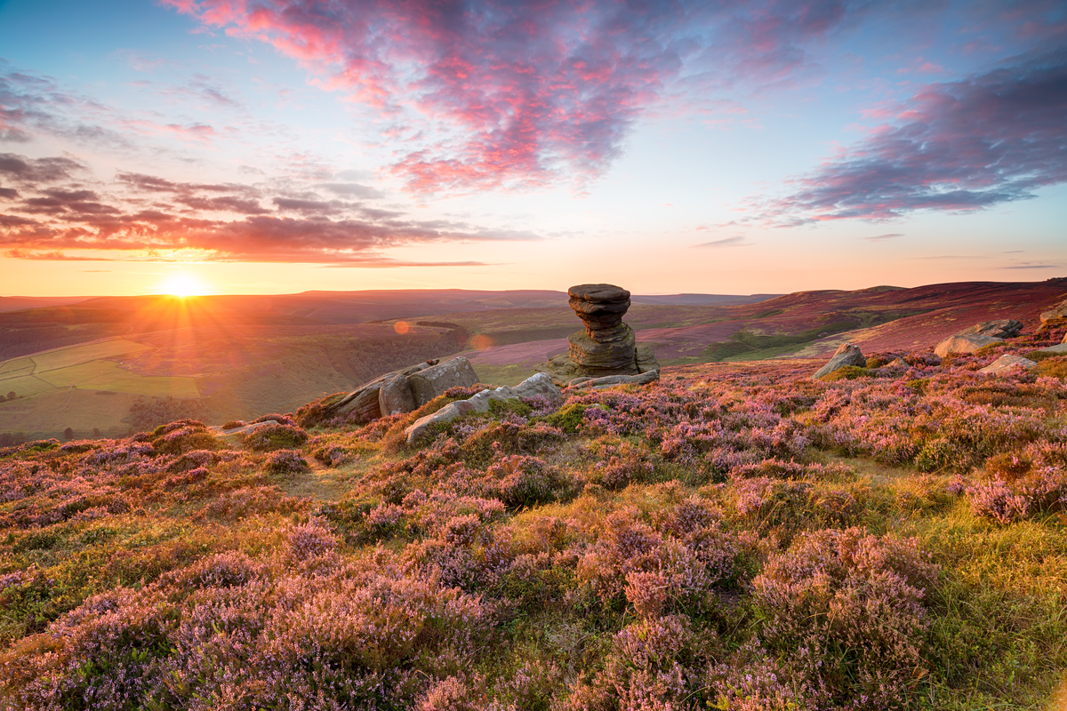 Peak District landscape Europe National Parks