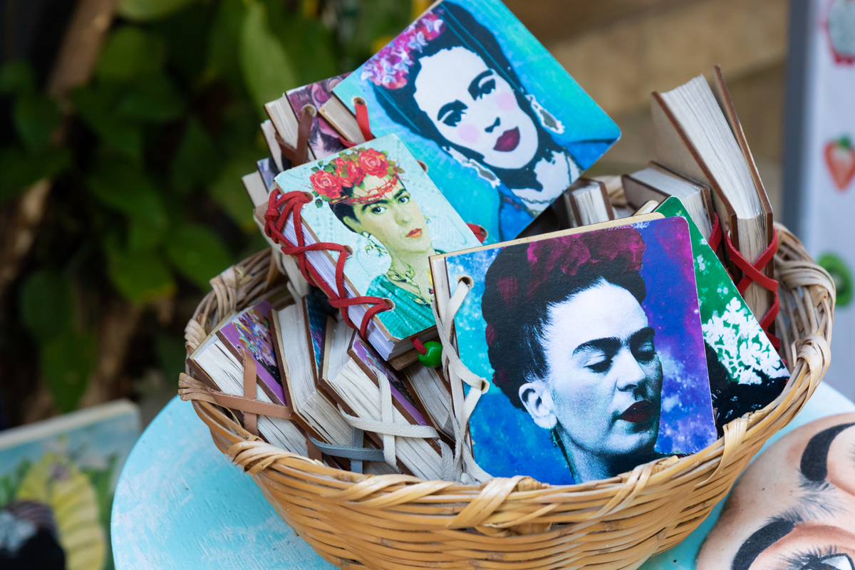 Frida Kahlo art trinkets International Women's Day