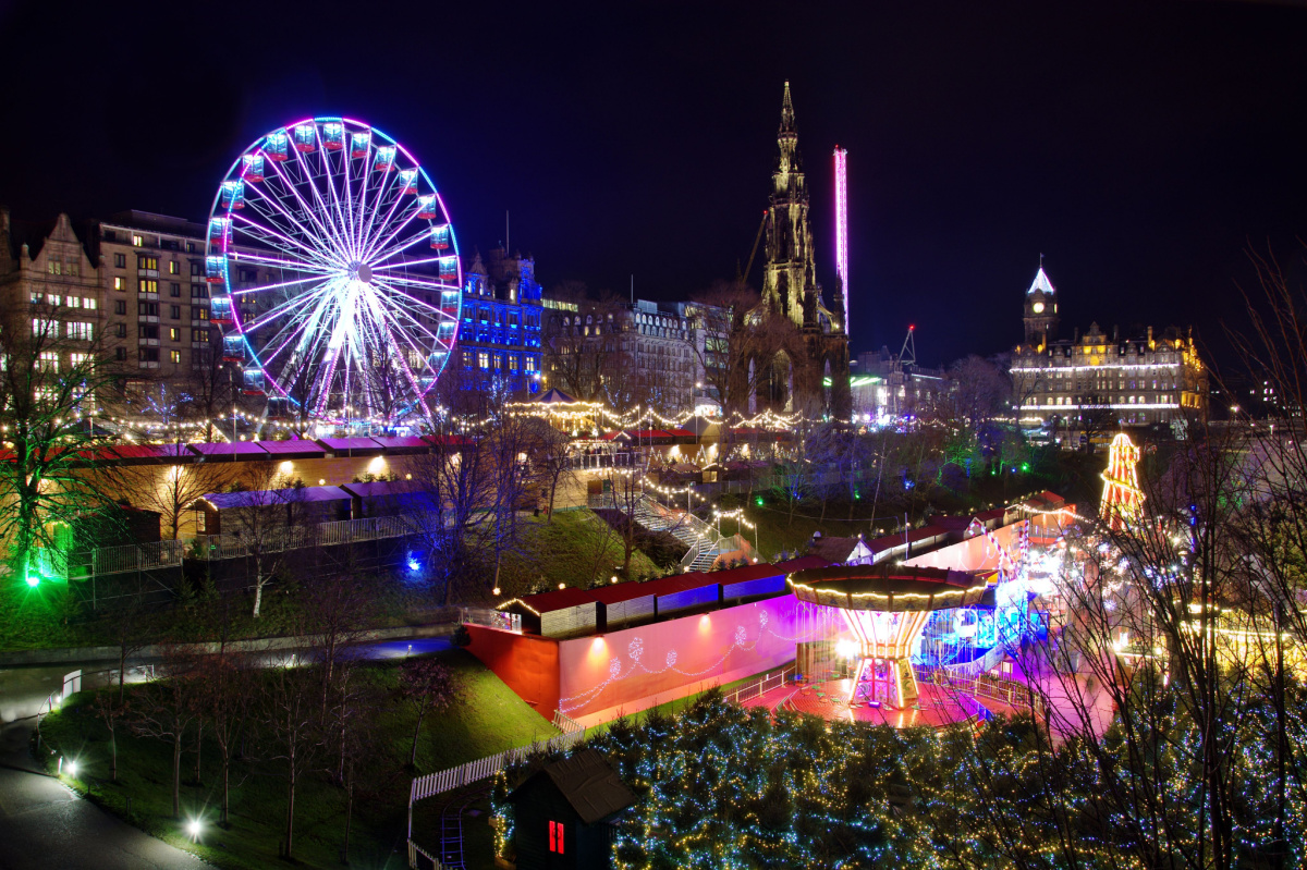 Edinburgh, Scotland, Christmas Markets