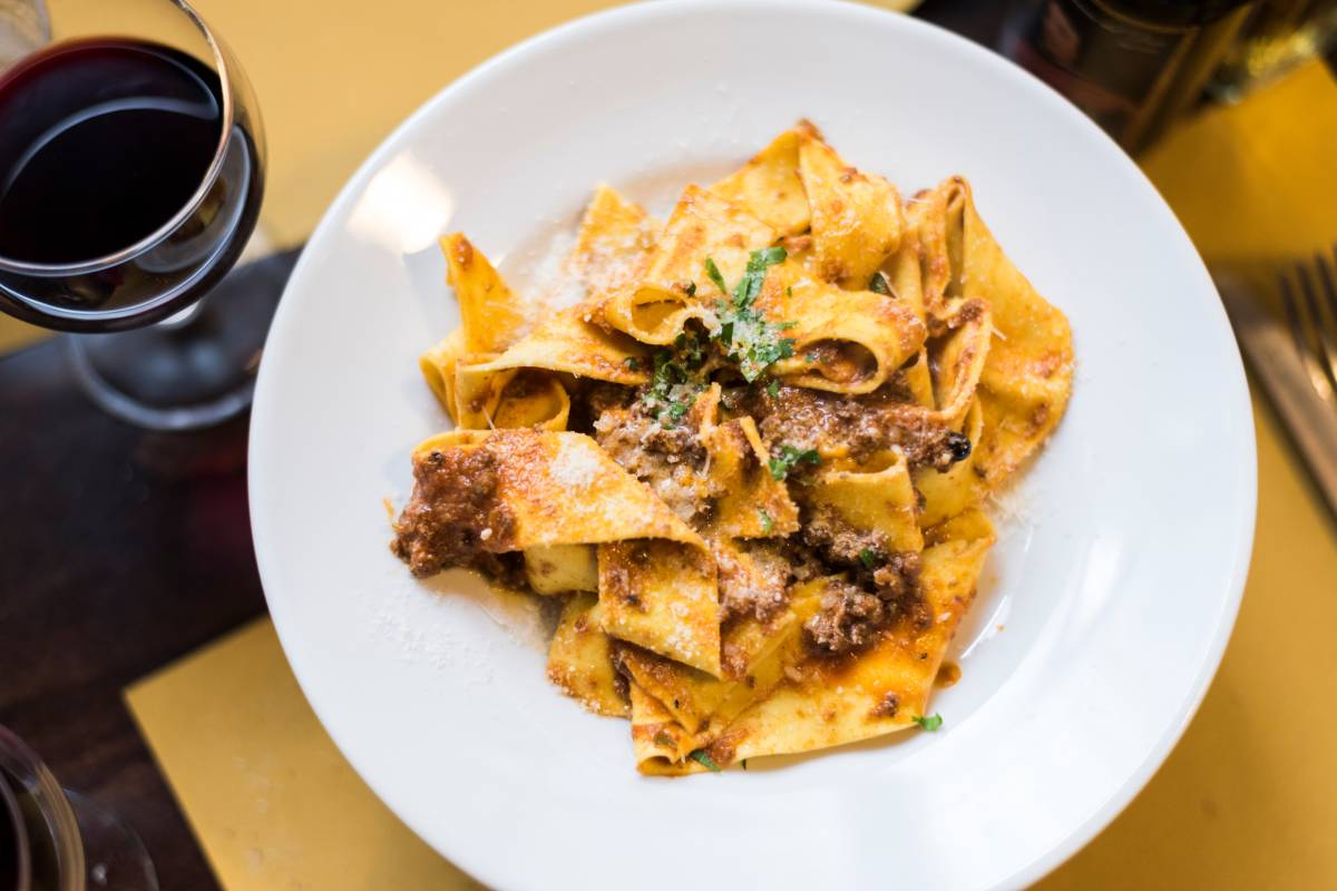 Tuscan Pappardelle ragù di cinghiale, World Pasta Day 