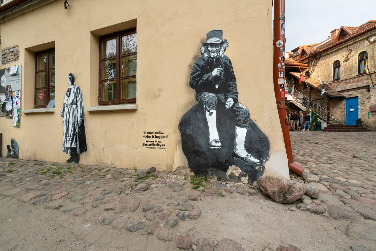 Užupis, Vilnius, Lithuania