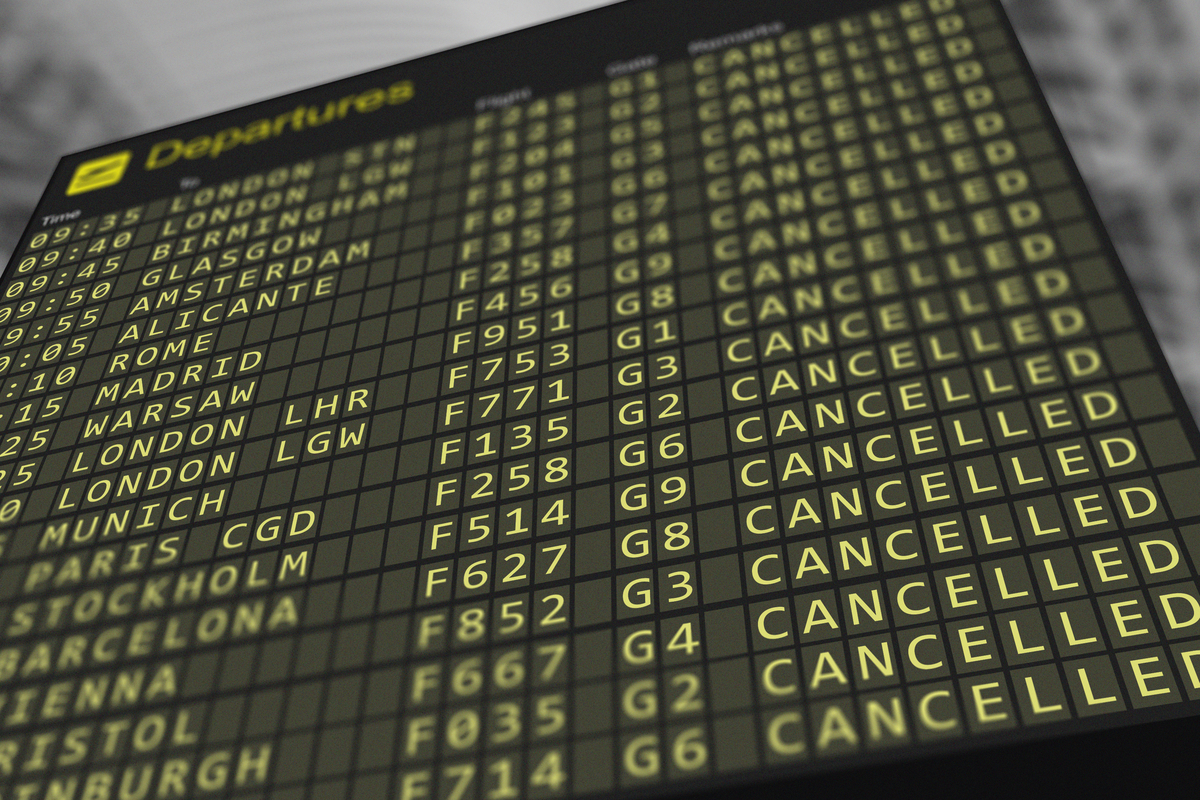 Cancelled Flights, Great Britain