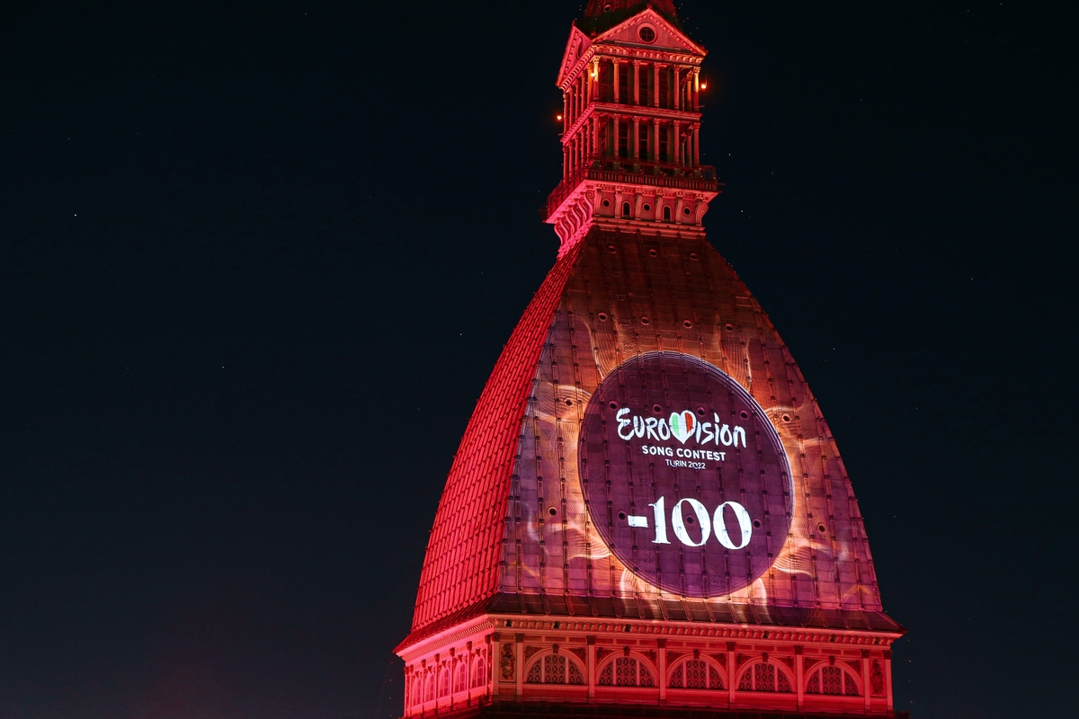 Turin Italy prepares for Eurovision 2022
