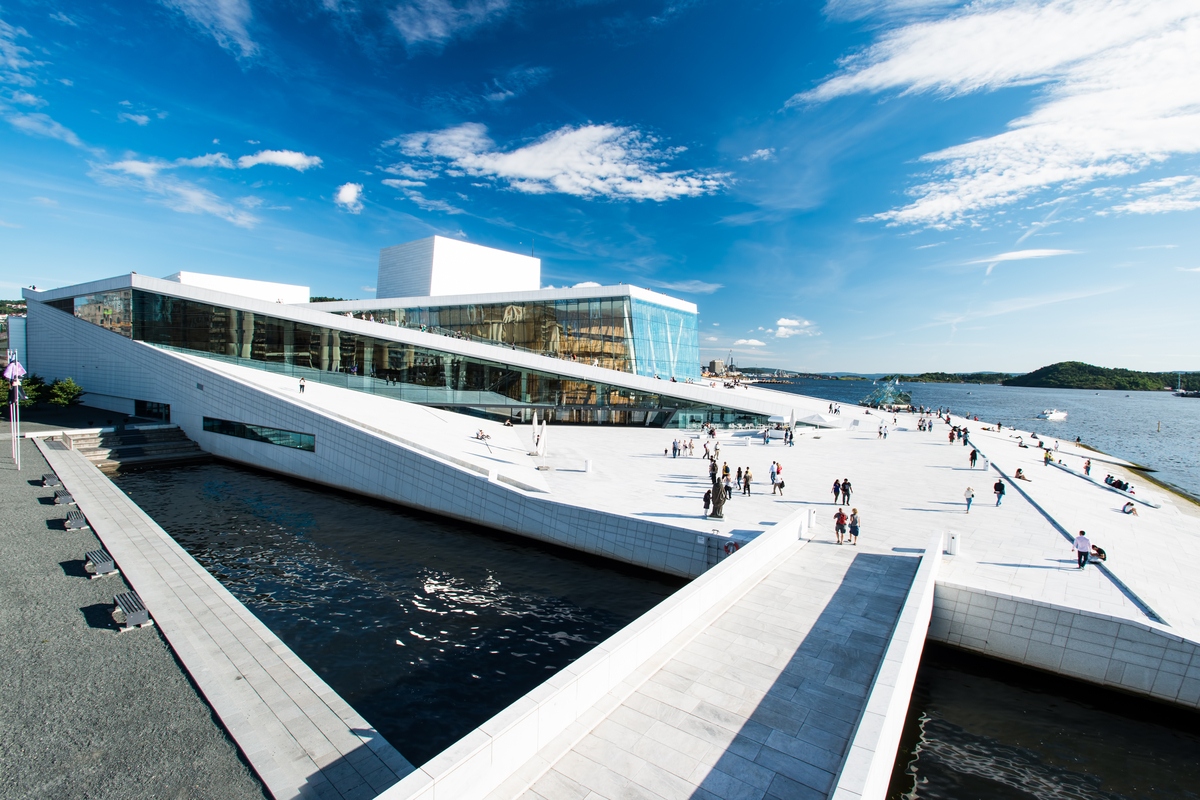 Oslo Opera House in Norway