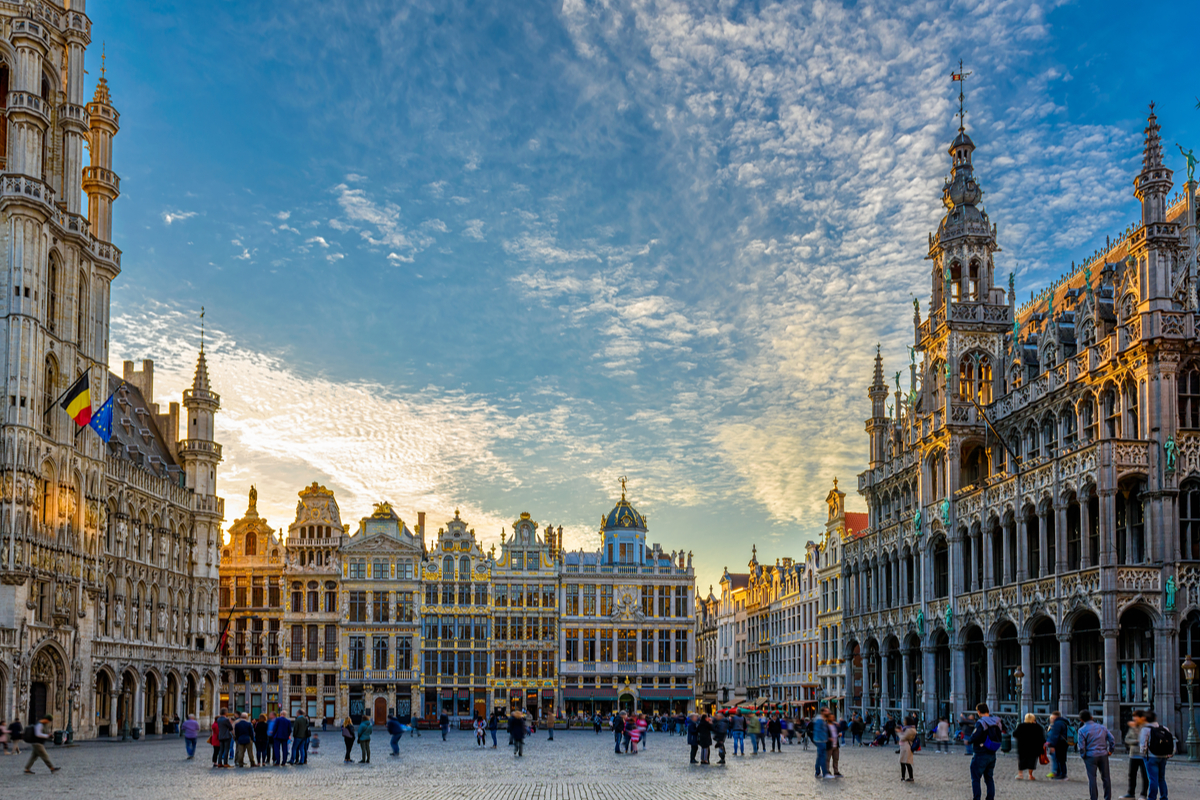 Grand Place, Brussels, Belgium National Day