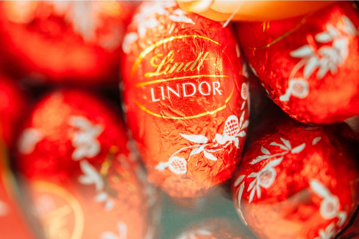 Lindt chocolate from Switzerland