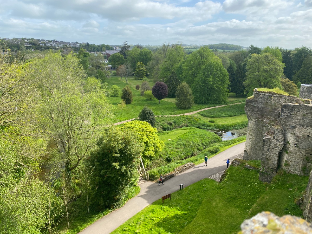Views from Blarney Castle in Ireland