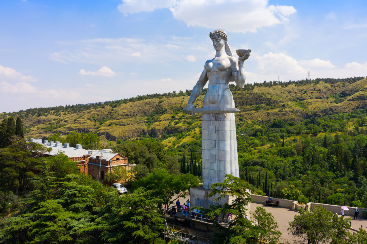 Mother Georgia, Tbilisi