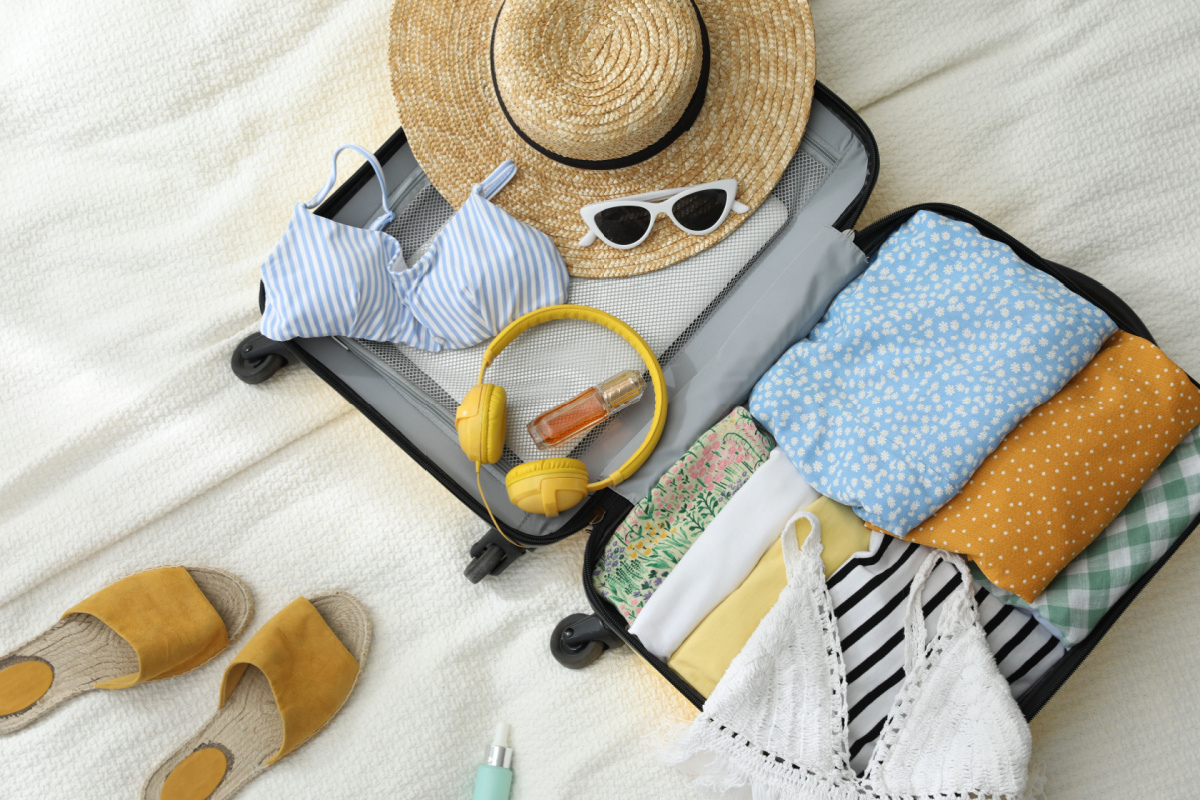 Packing, summer in Europe