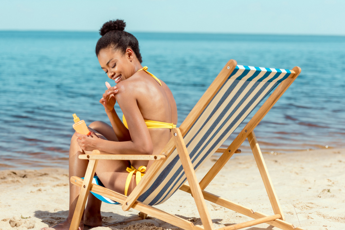 Sunscreen, summer in Europe