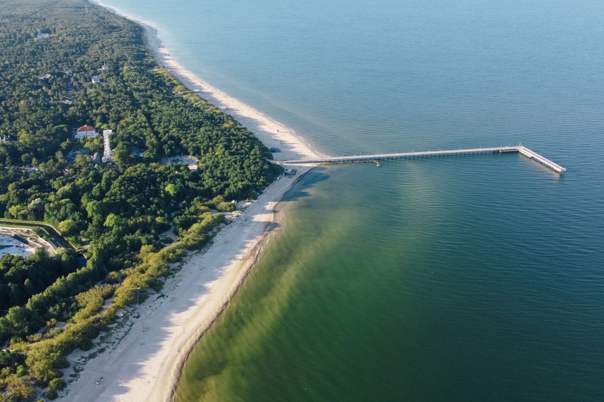 Palanga beach, Lithuania