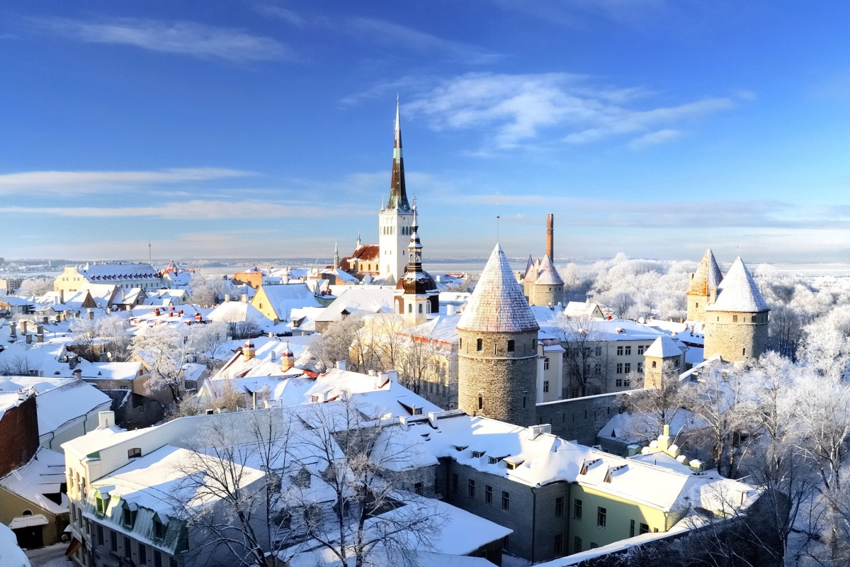 Tallinn, Estonia, Winter