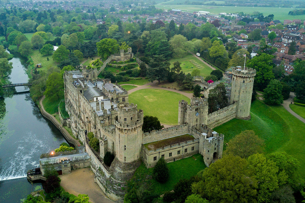 England's Warwick Castle.