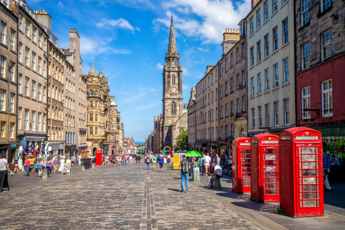 Walkable cities - Edinburgh