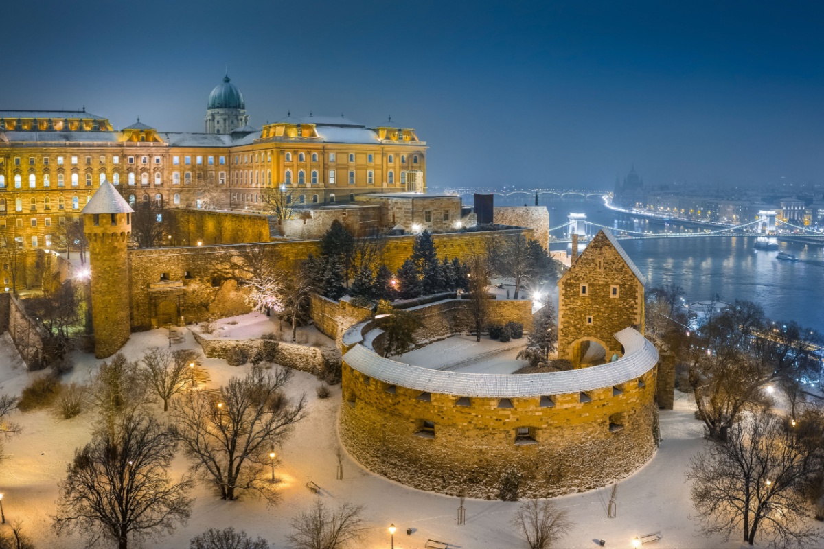 Budapest, Hungary in Winter