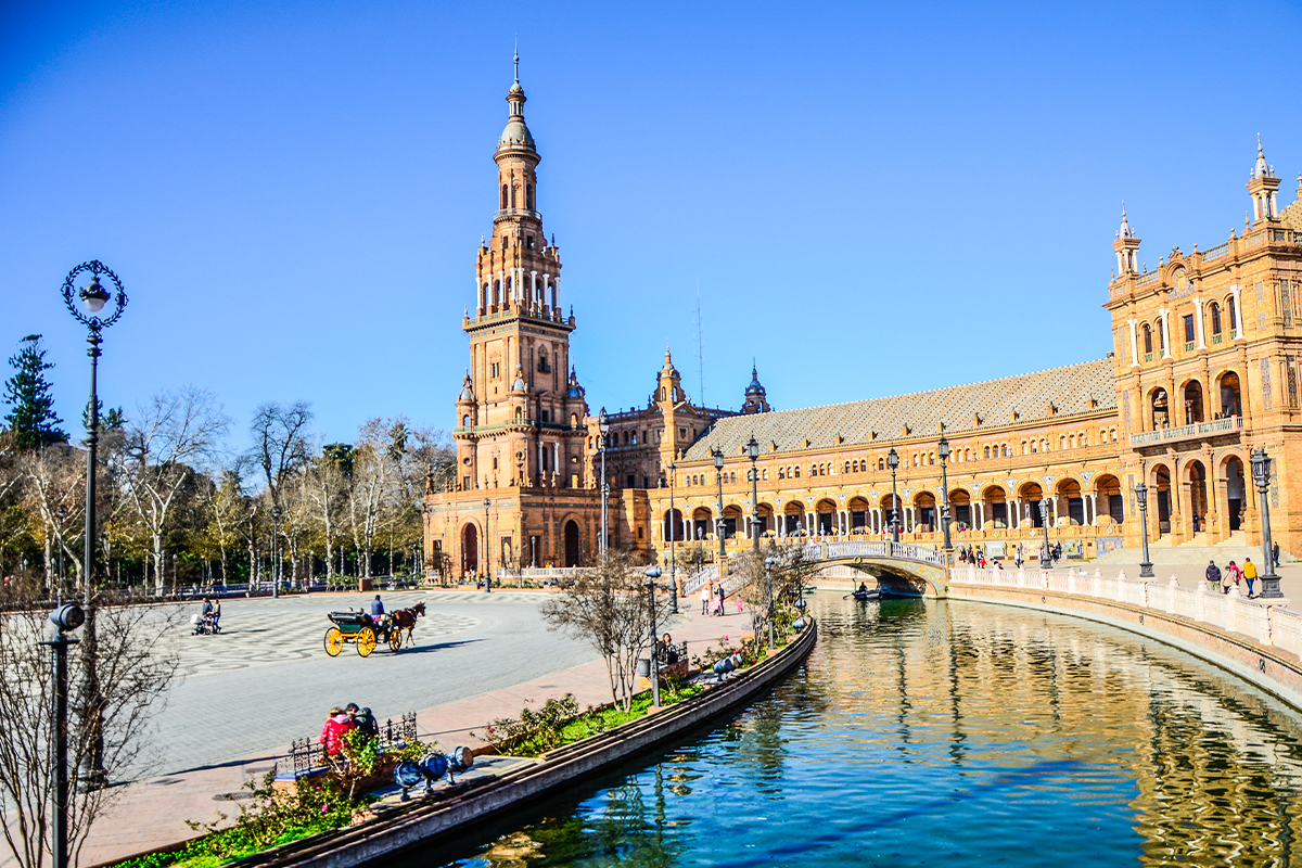 Winter sun in Europe - Seville