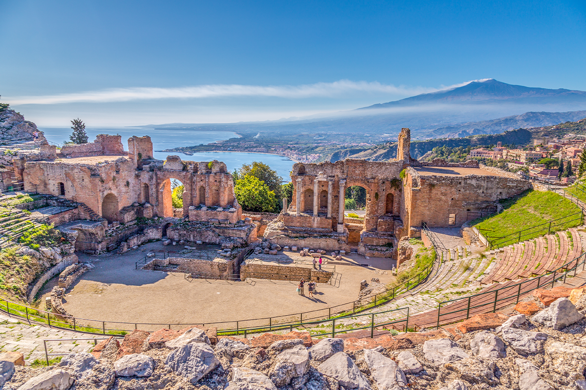 Winter sun in Europe - Sicily