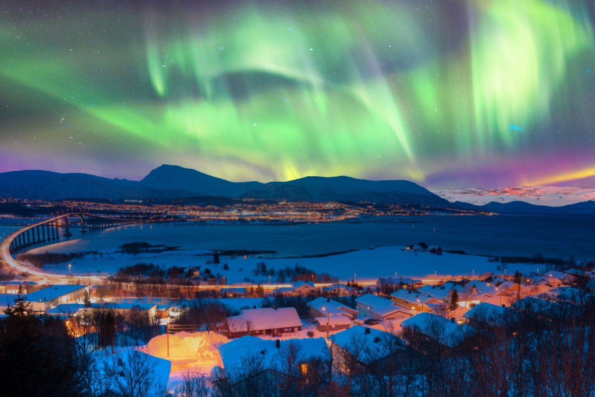 Trømso, Norway in Winter