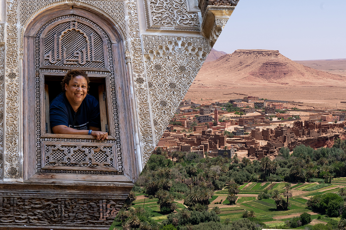 Vee in Morocco