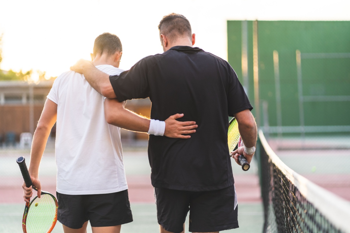 Tennis, Father and Son