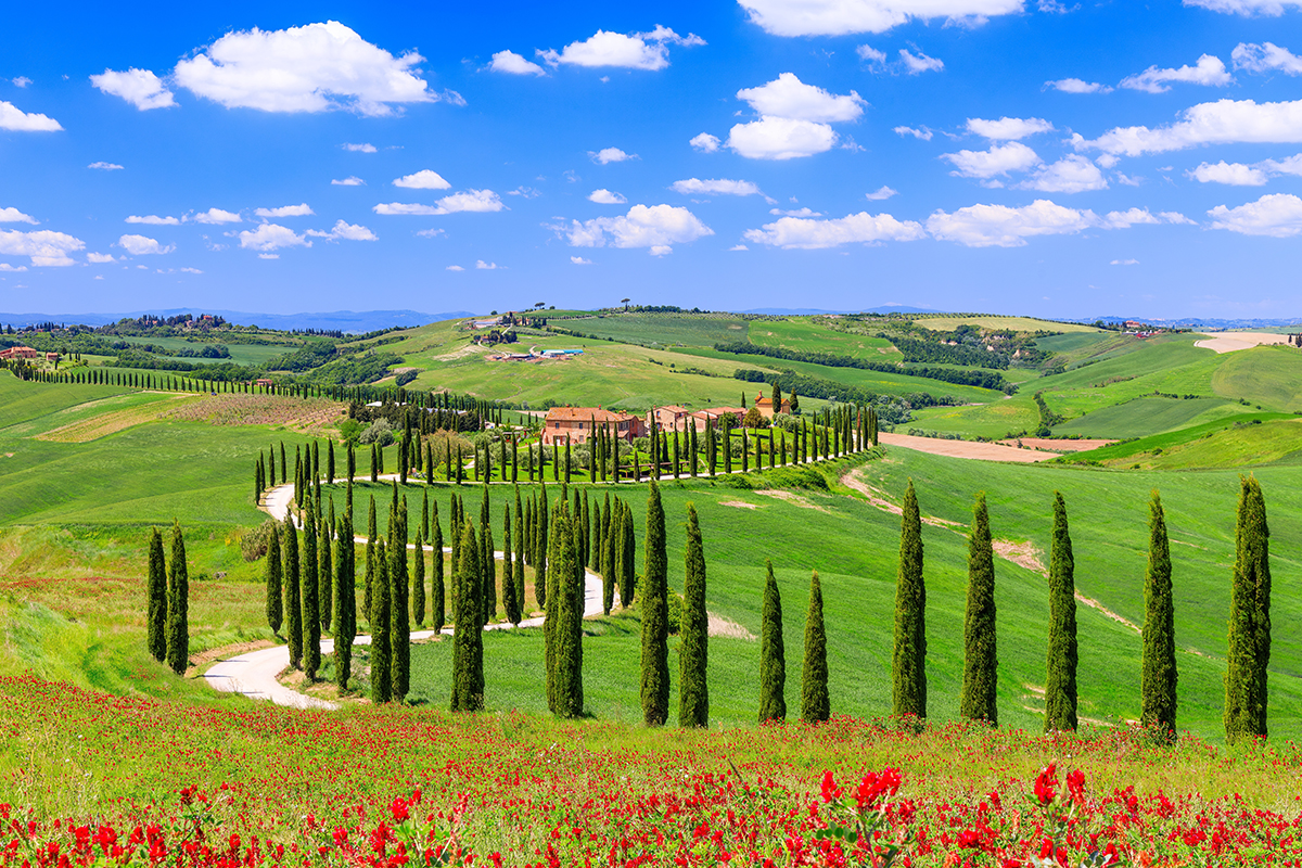 Tuscany, Italy, Europe in Spring